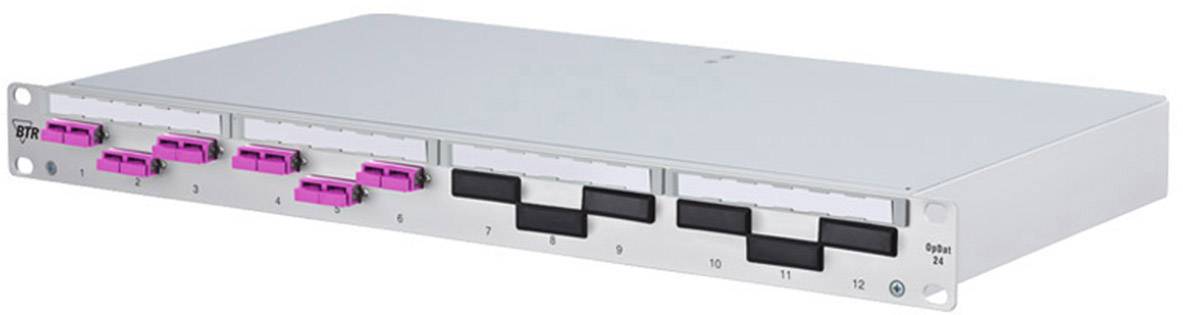 Metz Connect 150207BB06-E LWL-Patchpanel 6 Port 1 HE