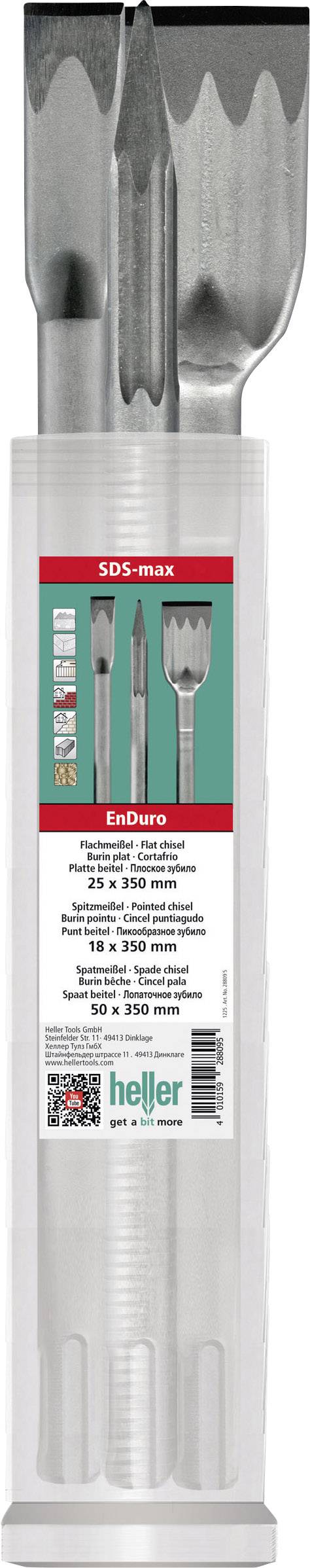 Heller Tools 28815 6 Enduro Meißel-Set 3teilig SDS-Max 1St.