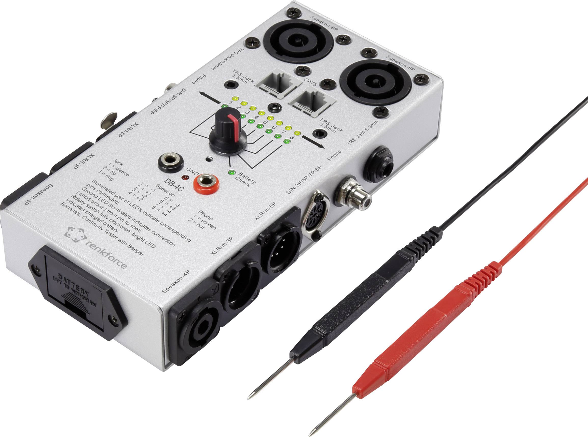 Renkforce DB-4C Kabeltester