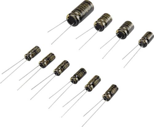 TRU Components Elektrolyt-Kondensator radial bedrahtet 25 V, 50 V 120 St.