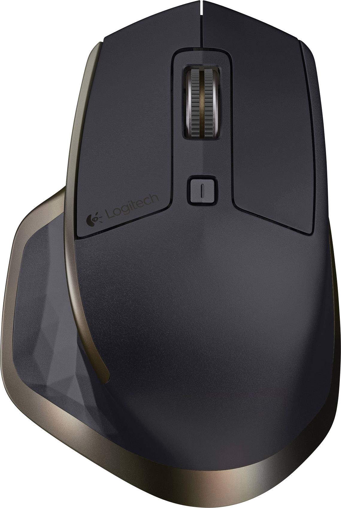 Logitech Bluetooth-Maus Laser MX Master Wiederaufladbar Schwarz