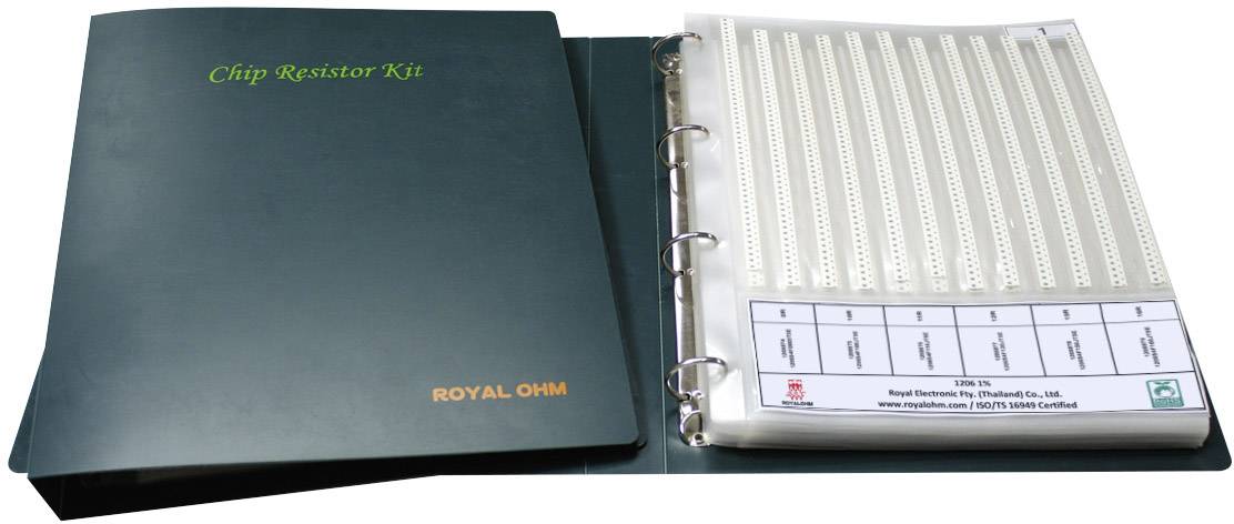 TRU Components 1583596 TC-HP06W2JE012KIT203 Dickschicht-Widerstand Sortiment SMD 1206 0.5 W 5 % 610