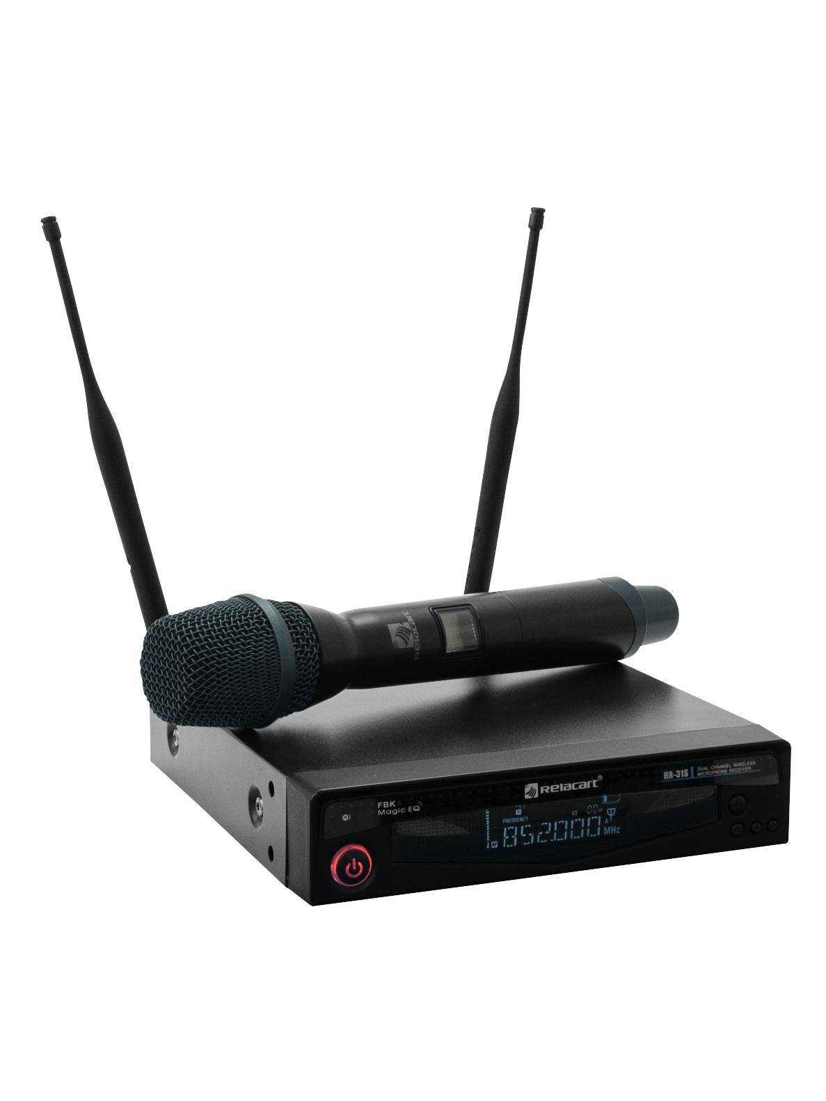 Relacart HR-31S Funkmikrofon-Set Übertragungsart (Details):Funk Funk