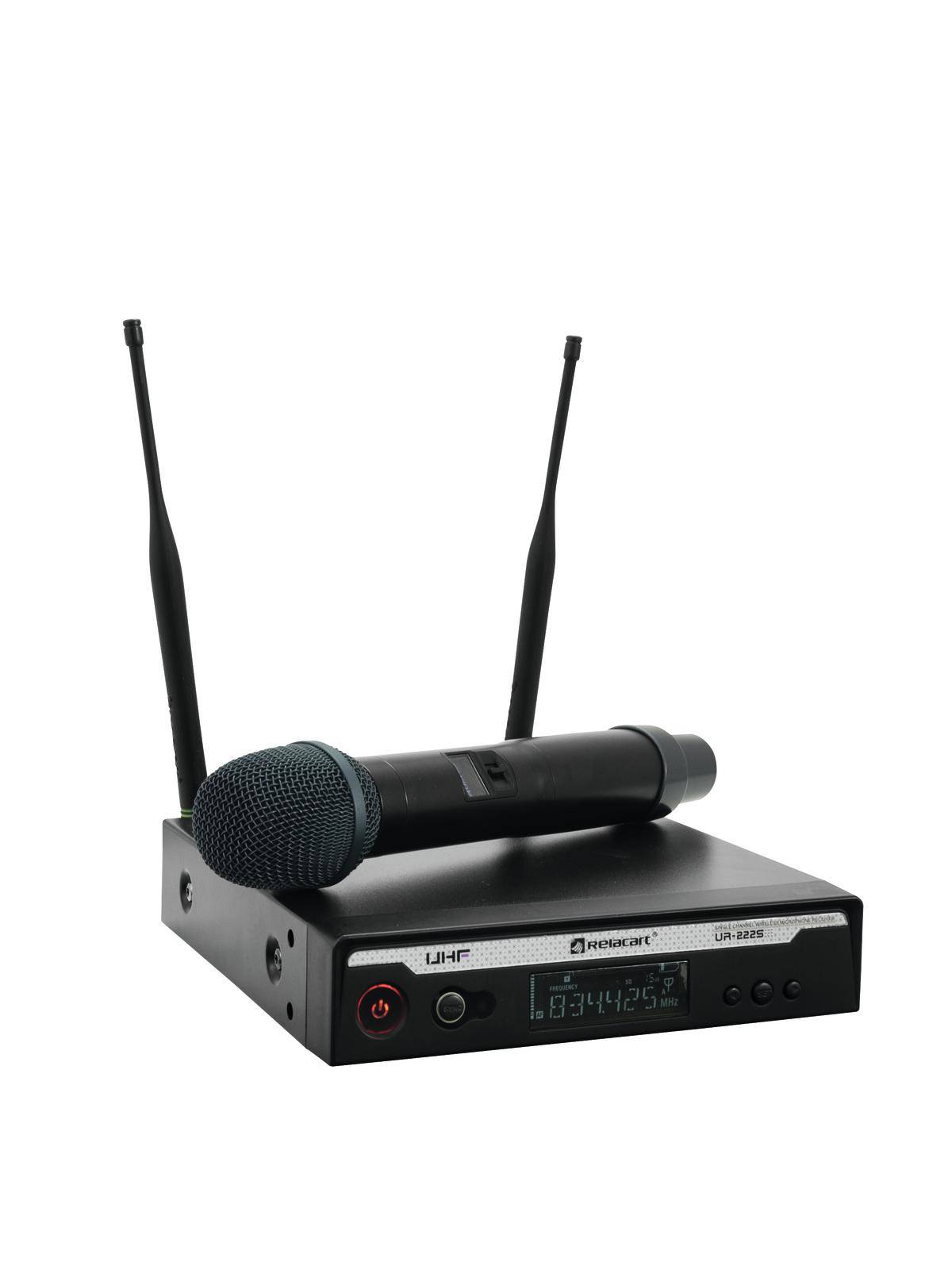Relacart UR-222S Funkmikrofon-Set Übertragungsart (Details):Funk Funk