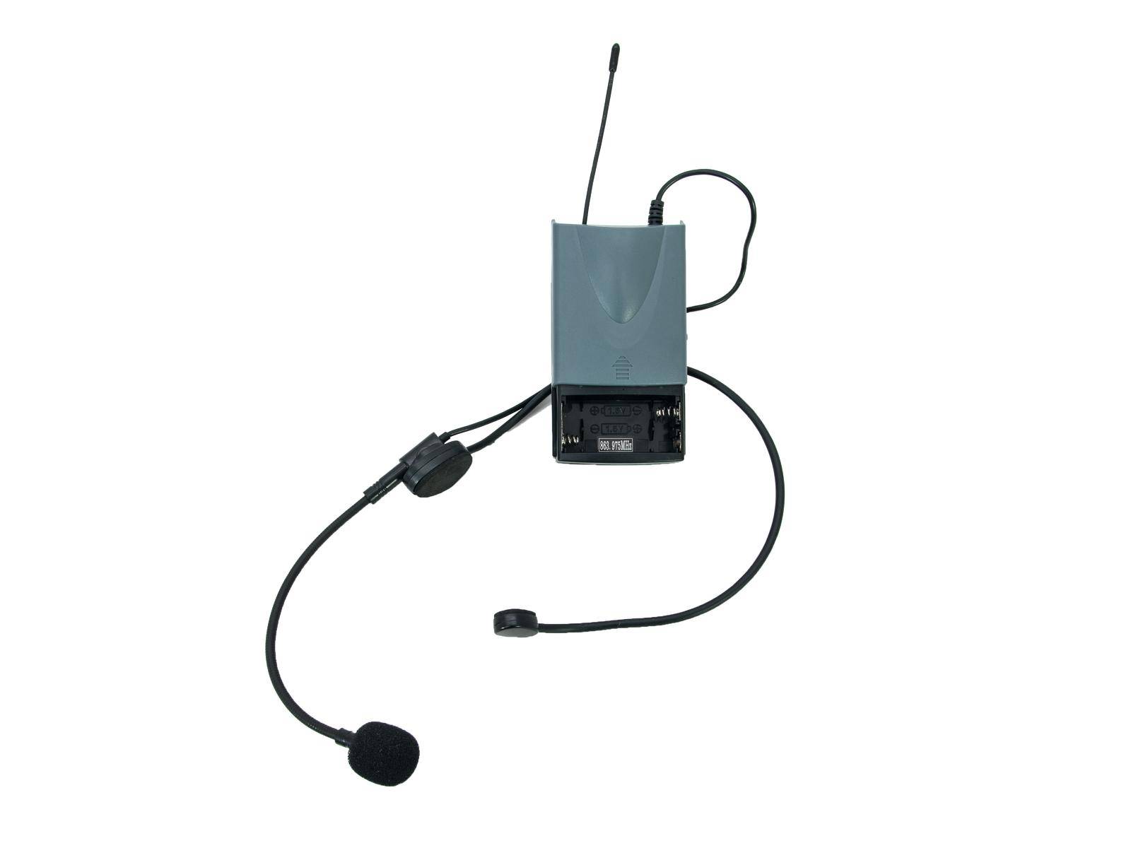 Omnitronic Ansteck Sprach-Mikrofon Übertragungsart (Details):Funk Funk