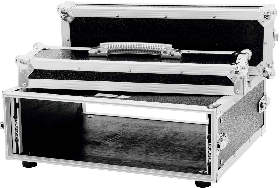 Roadinger CO DD 19 Zoll Rack 3 HE Holz inkl. Griff