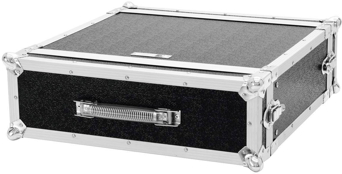 Roadinger CO DD 19 Zoll Rack 3 HE Holz inkl. Griff