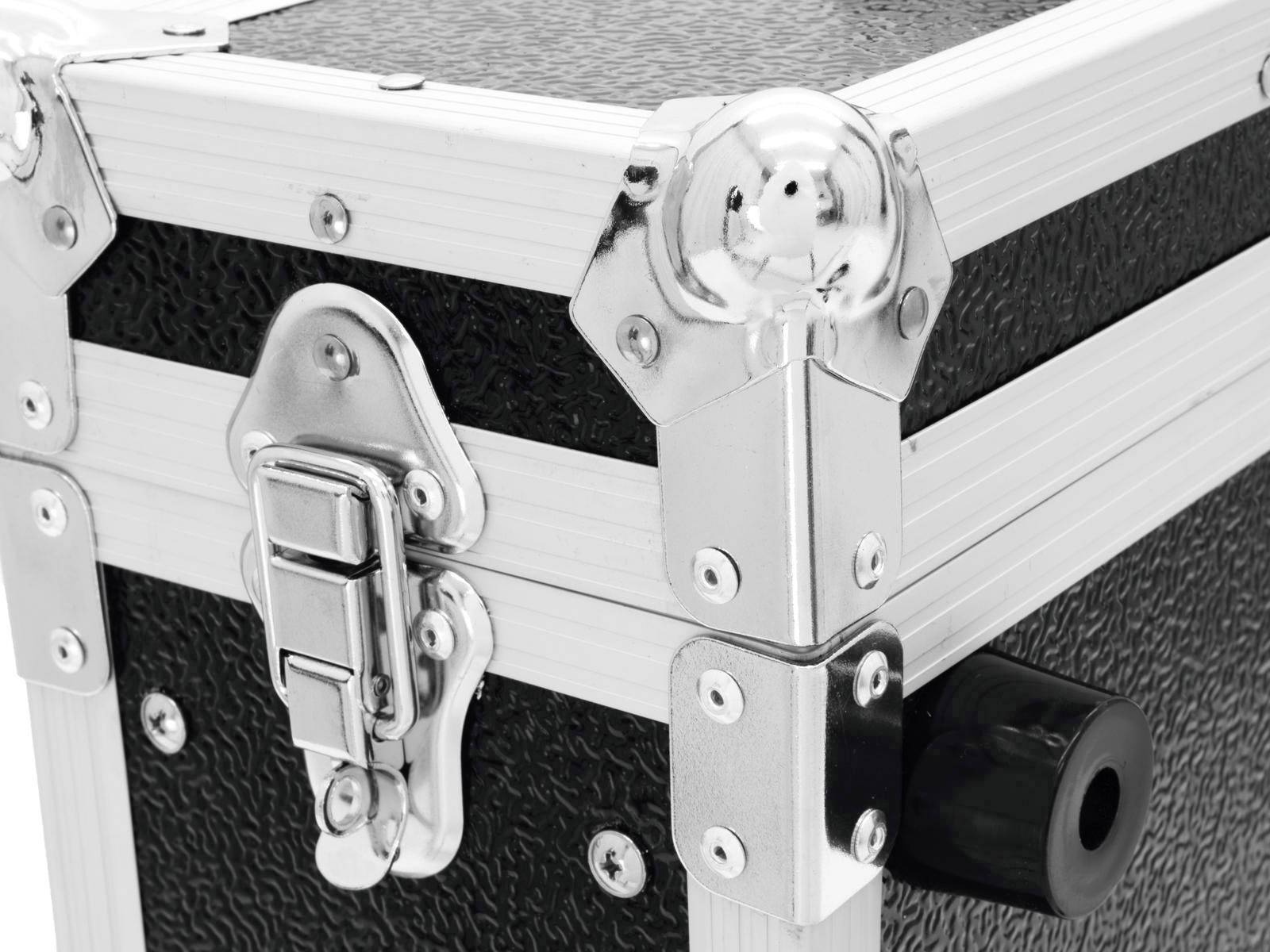 Roadinger CO DD 19 Zoll Rack 3 HE Holz inkl. Griff