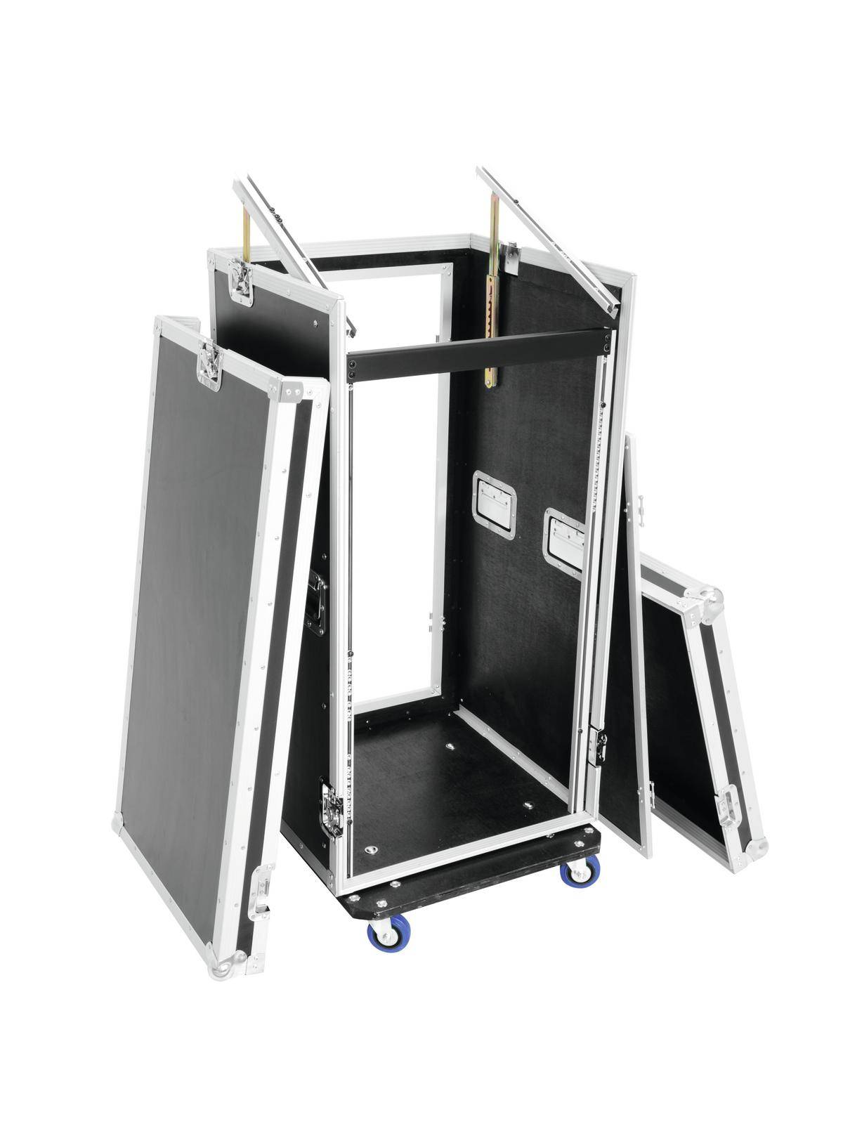 Roadinger Spezial-Kombi-Case 20 HE 30110004 Mischpultcase (L x B x H) 615 x 550 x 1135 mm