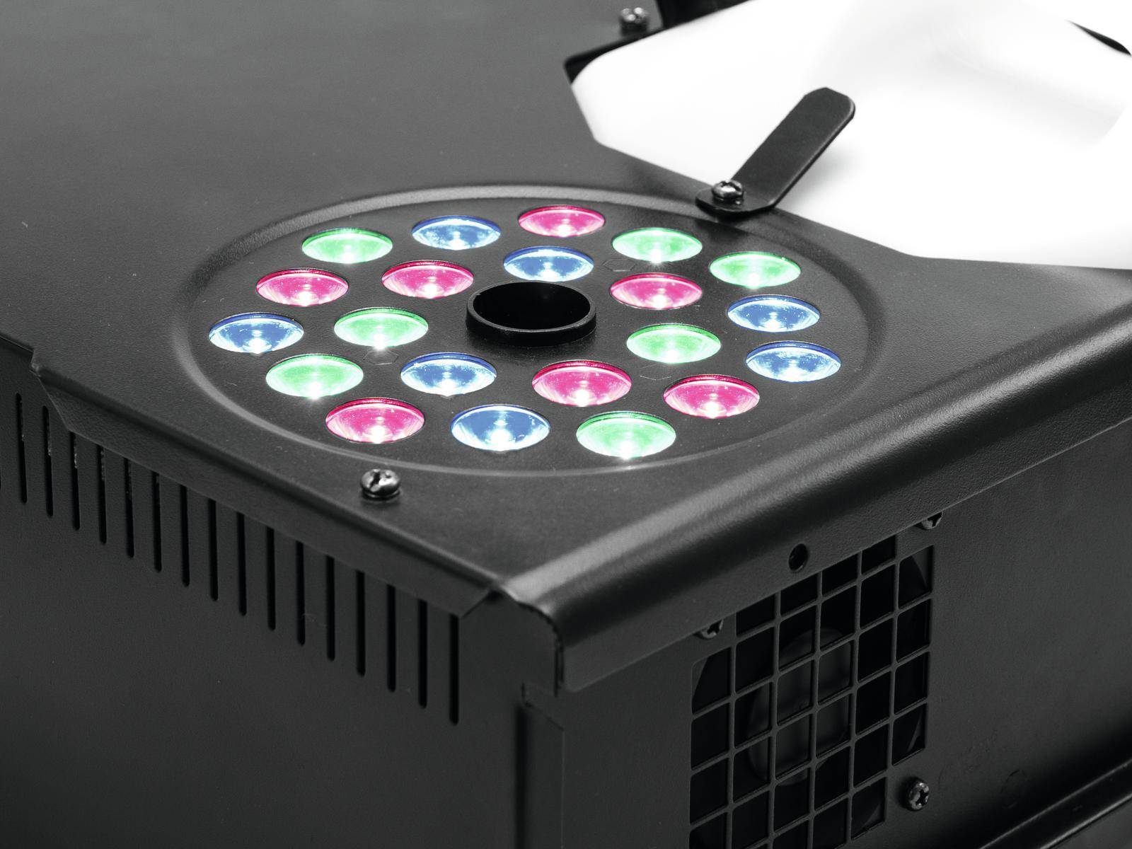 Eurolite NSF-350 LED Hybrid Spray Fogger Nebelmaschine inkl. Funkfernbedienung, mit Lichteffekt