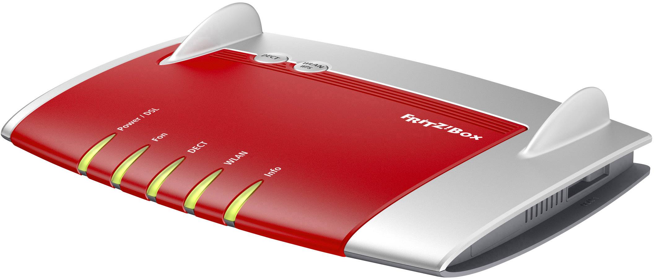 Fritz! FRITZ!BOX 7430 WLAN Router mit Modem Integriertes Modem: VDSL, ADSL2+, ADSL 2.4 GHz 450 MBit/s