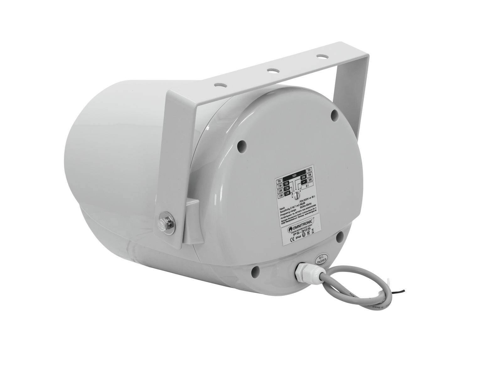 Omnitronic PS-30S Deckenlautsprecher Weiß 1St.