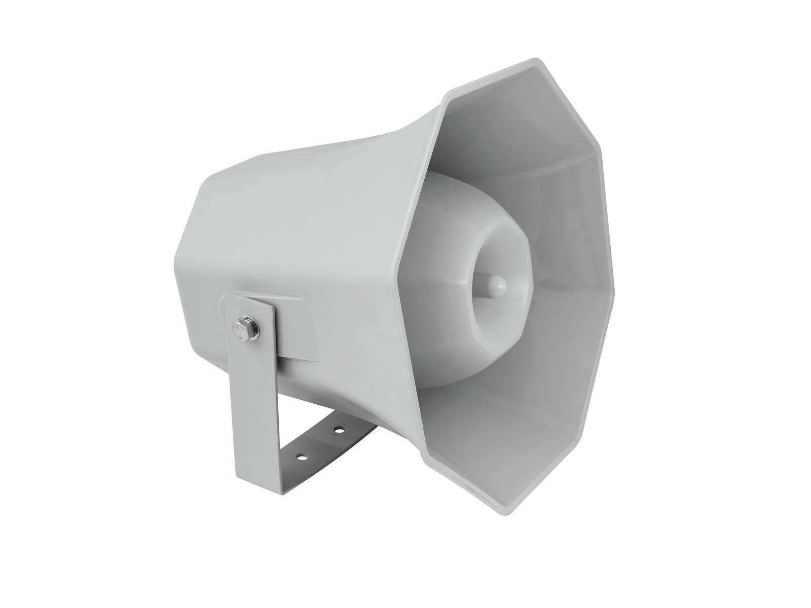 Omnitronic HS-80 ELA-Druckkammerlautsprecher Weiß 1St.