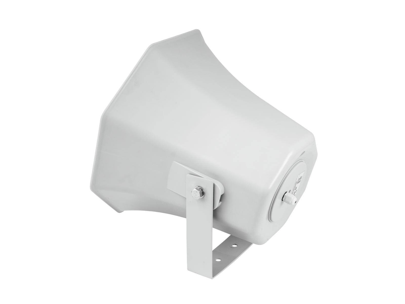 Omnitronic HS-80 ELA-Druckkammerlautsprecher Weiß 1St.