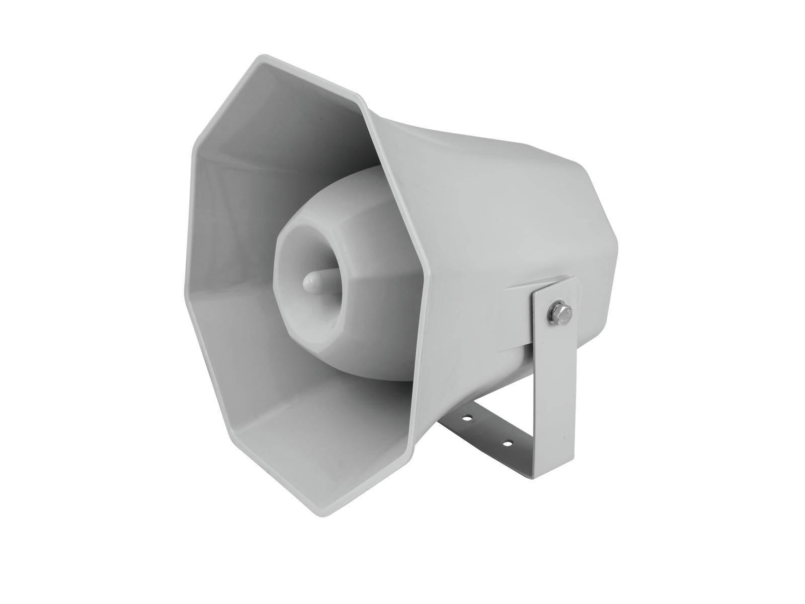 Omnitronic HS-80 ELA-Druckkammerlautsprecher Weiß 1St.