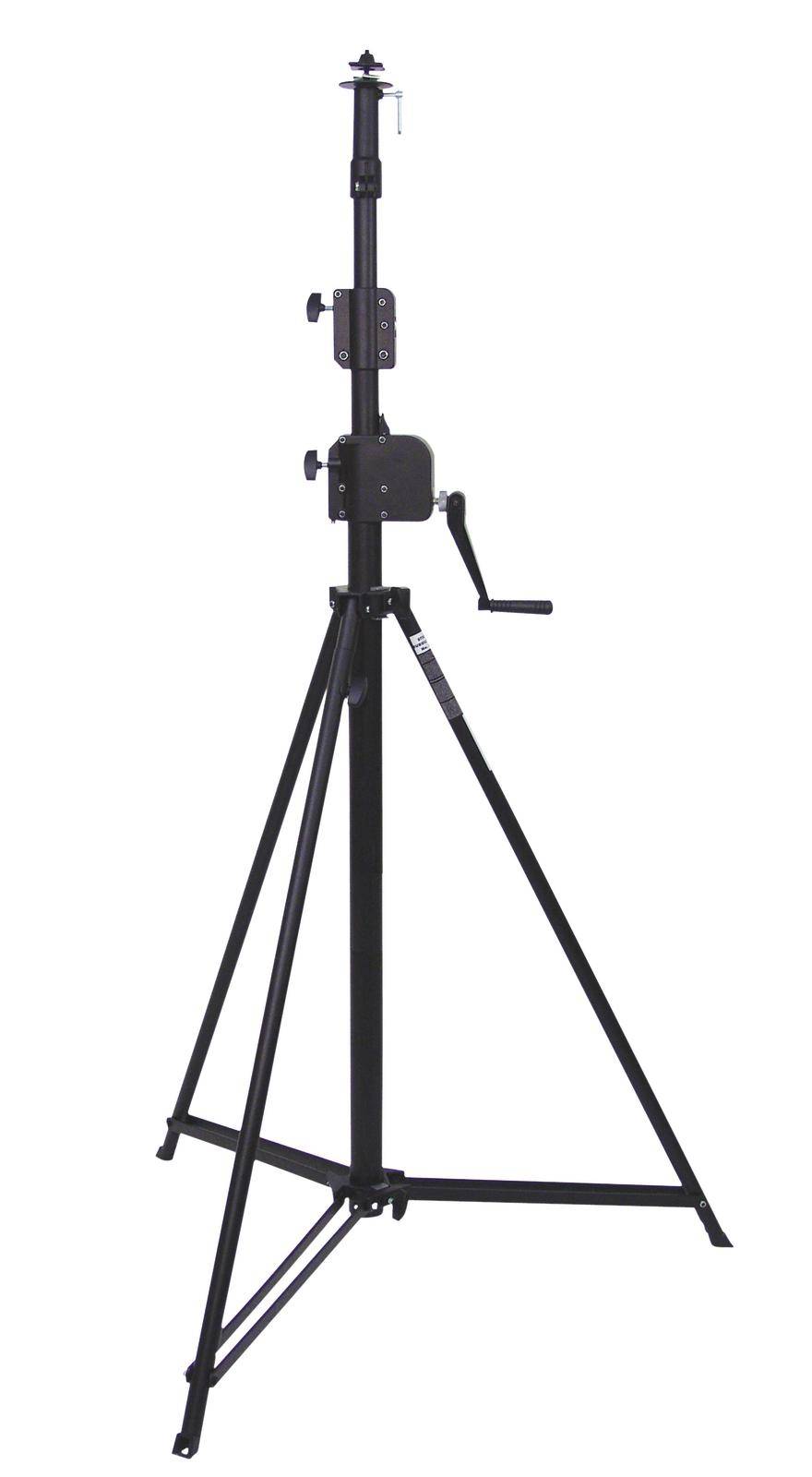 Eurolite STW-370S Lichtstativ inkl. Kurbel Belastbar bis:35 kg