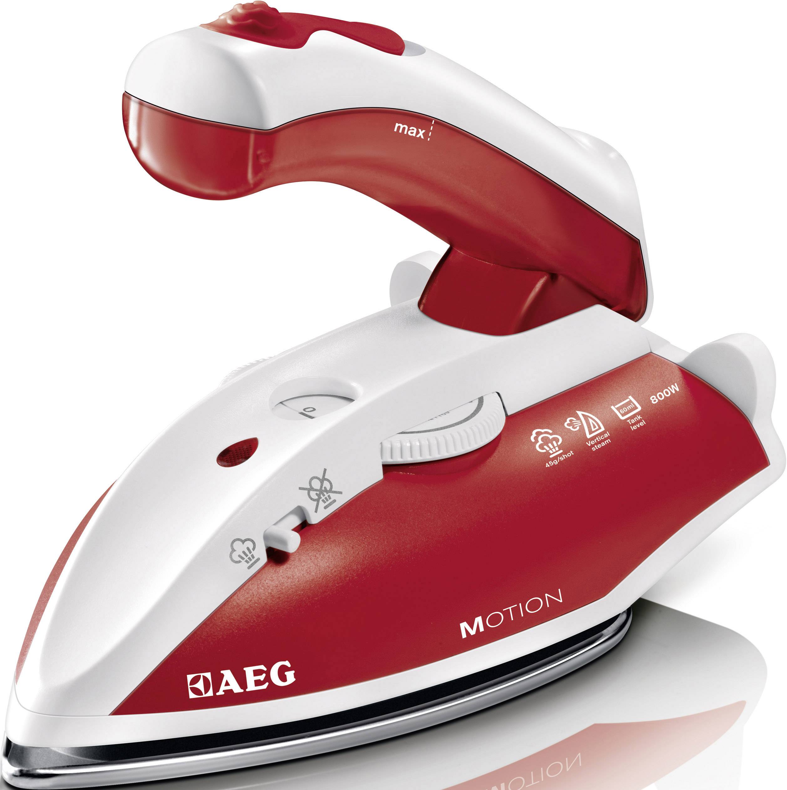AEG DBT800 Reisebügeleisen Rot, Weiß 800W