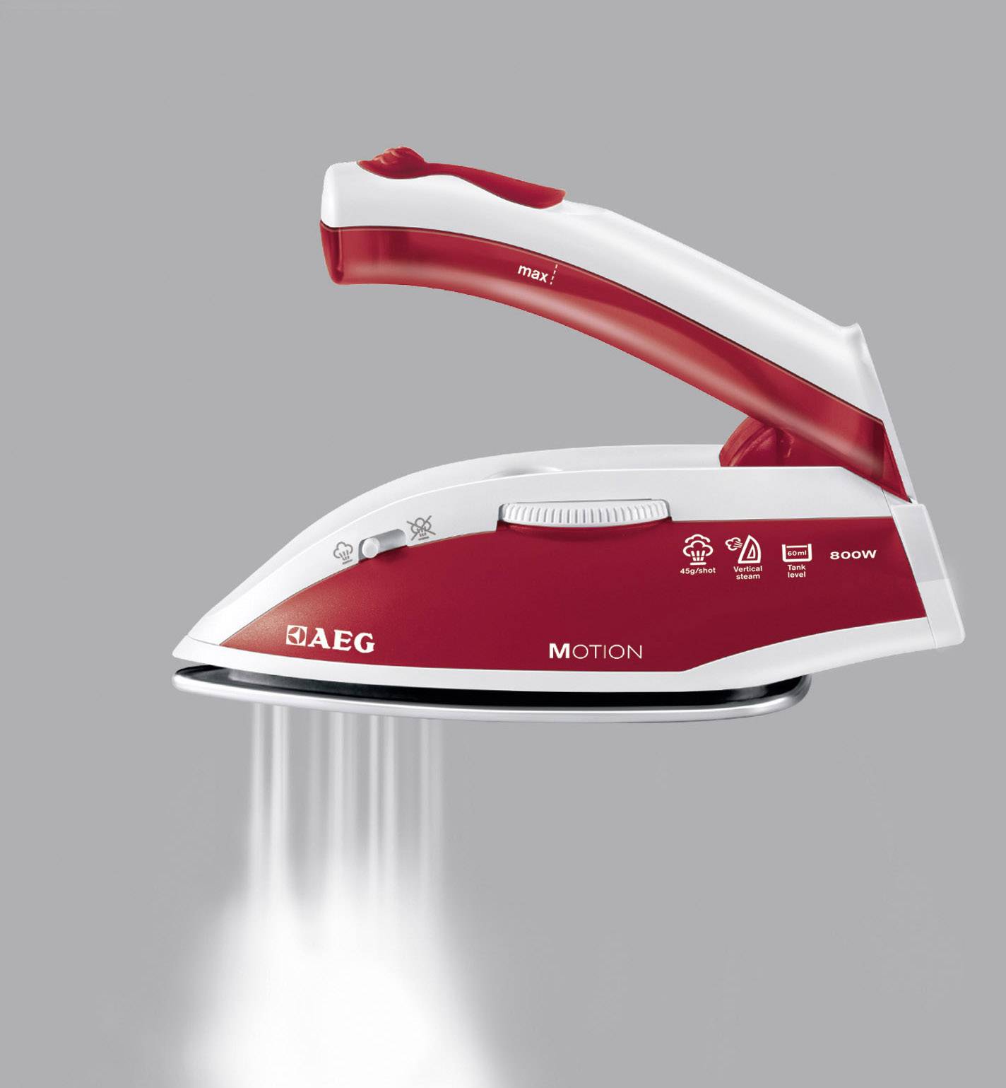 AEG DBT800 Reisebügeleisen Rot, Weiß 800W