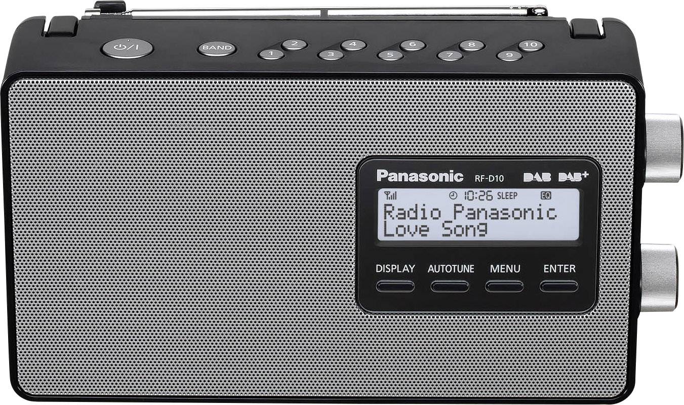 Panasonic Deutsch.CE DAB+ Radio RFD10EGK sw
