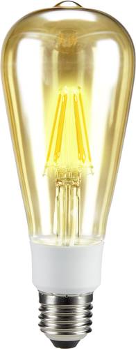 LED EEK A++ (A++ - E) E27 Kolbenform 7 W = 60 W Warmweiß (Ø x L) 64 mm x 164 mm Filament,; Energieeffizienzklasse: A++