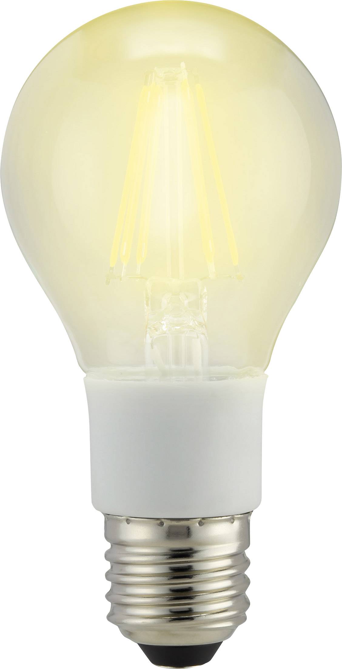 Sygonix STA6043 LED E27 Birnenform 7W = 60W Warmweiß (Ø x L) 60mm x 114mm Filament, dimmbar 2St.