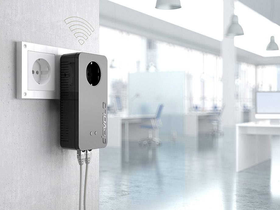 Devolo Business Solutions dLAN® pro 1200+ WiFi ac Powerline WLAN managebar Starter Kit 1.2 GBit/s