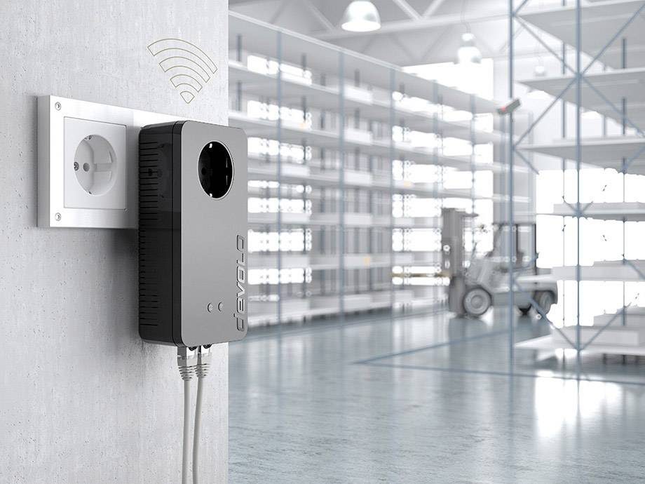 Devolo Business Solutions dLAN® pro 1200+ WiFi ac Powerline WLAN managebar Starter Kit 1.2 GBit/s