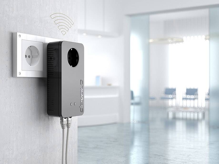 Devolo Business Solutions dLAN® pro 1200+ WiFi ac Powerline WLAN managebar Starter Kit 1.2 GBit/s