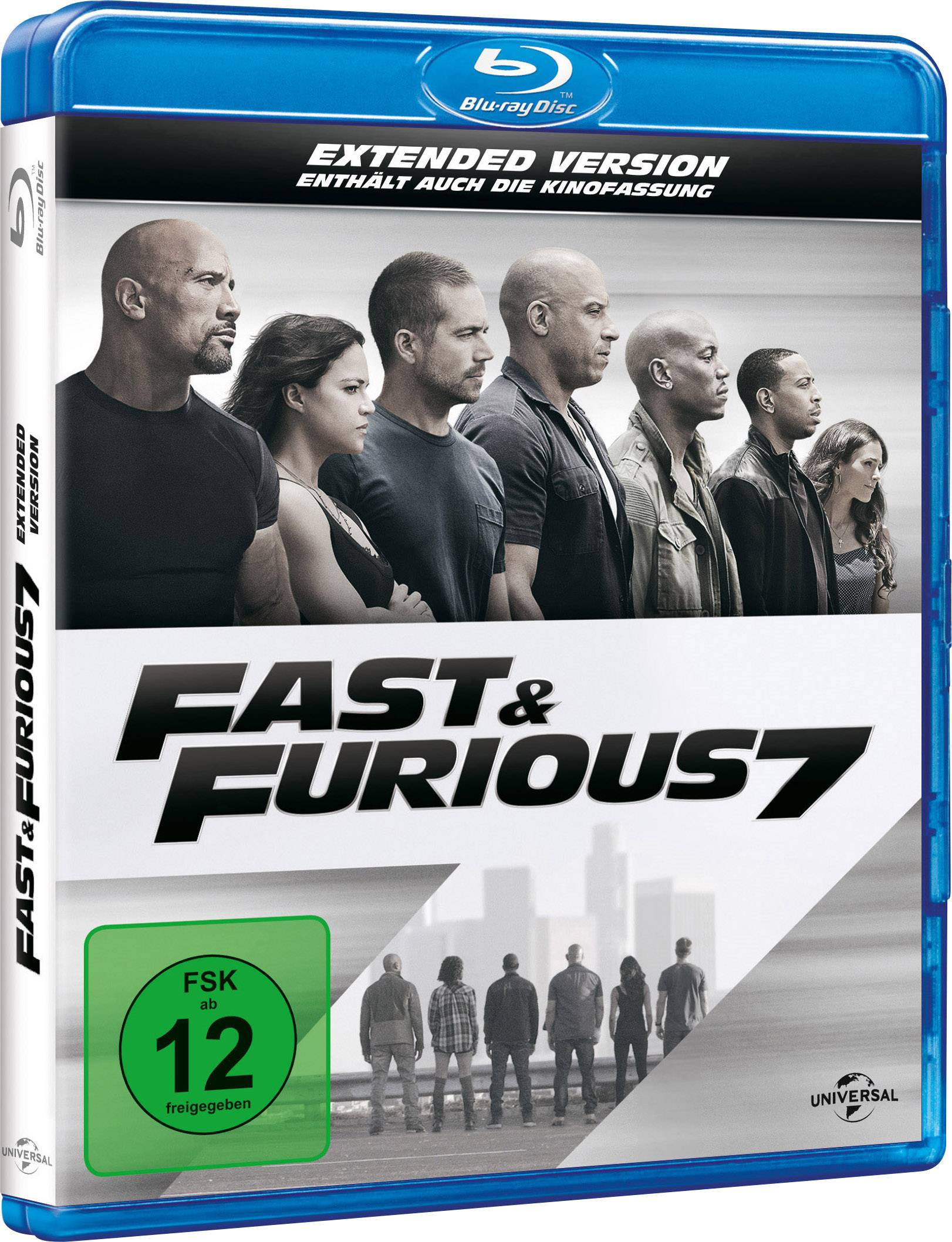 blu-ray Fast & Furious 7 - Extended Version FSK: 12