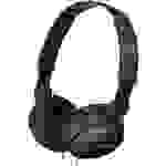 Sony MDR-ZX110 On Ear Kopfhörer kabelgebunden Schwarz