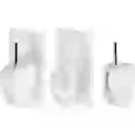 TESA POWERSTRIPS® Vario Gardinenhaken Weiß Inhalt: 4St. TESA POWERSTRIPS® Vario Gardinenhaken Weiß Inhalt: 4St.