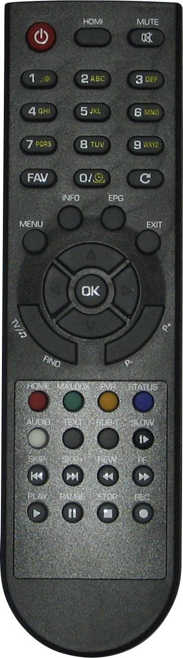 Vantage VT-80 HD-SAT-Receiver Front-USB