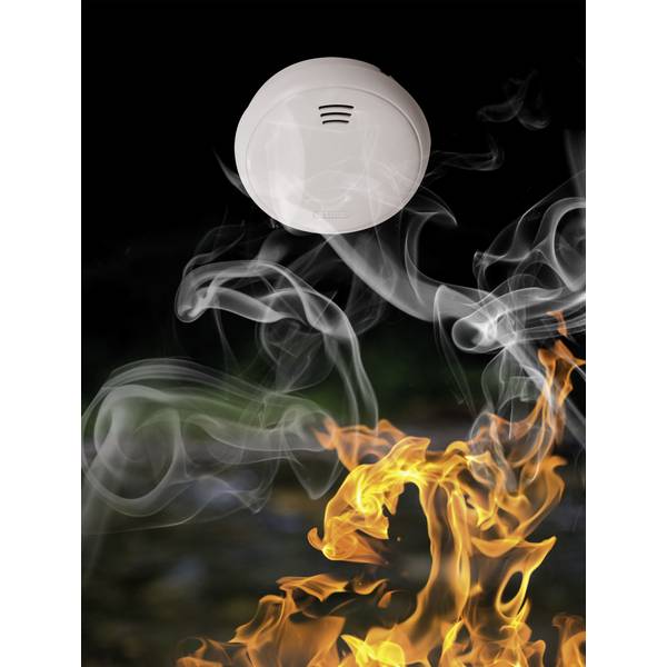 ABUS GRWM30500 Rauchwarnmelder inkl. 10 Jahres-Batterie ...