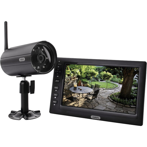 ABUS TVAC14000A Funk-Überwachungskamera-Set 4-Kanal mit 1 Kamera 640 x 480 Pixel 2.4 GHz