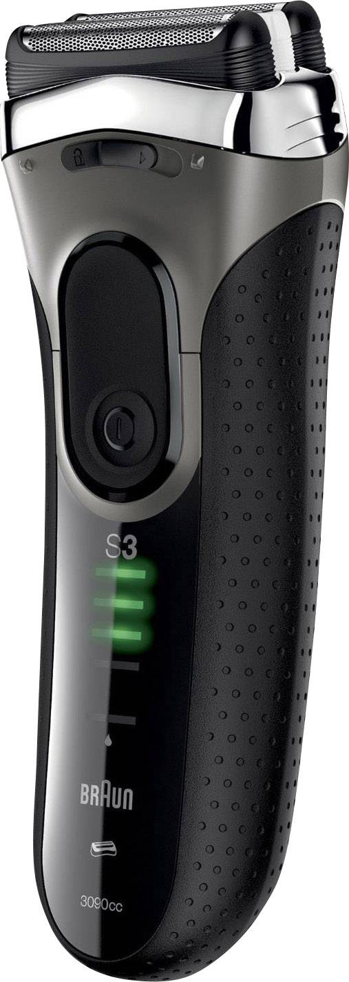 Braun 3090cc - Series 3 Folienrasierer Schwarz