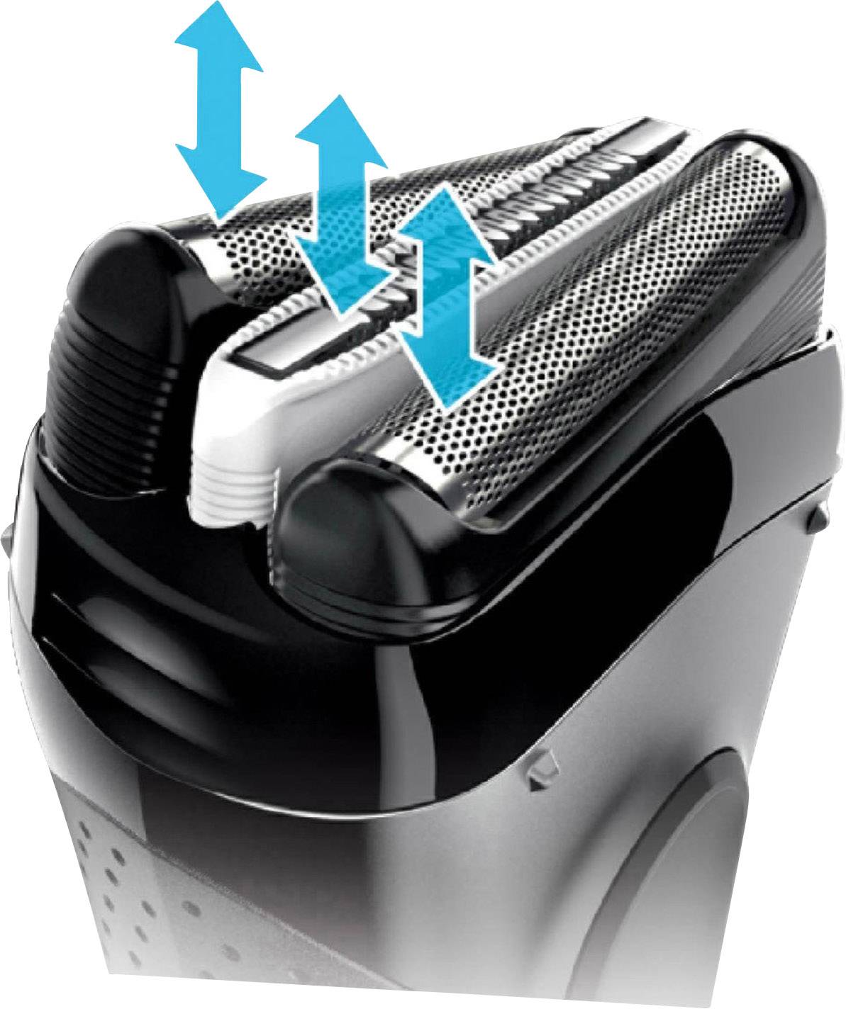 Braun 3090cc - Series 3 Folienrasierer Schwarz