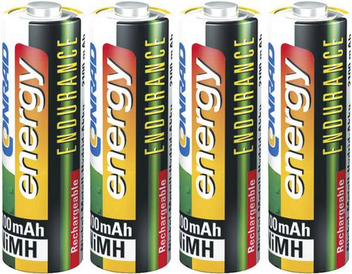 Endurance HR06 Mignon (AA)-Akku NiMH 2600 mAh 1.2V 4St.