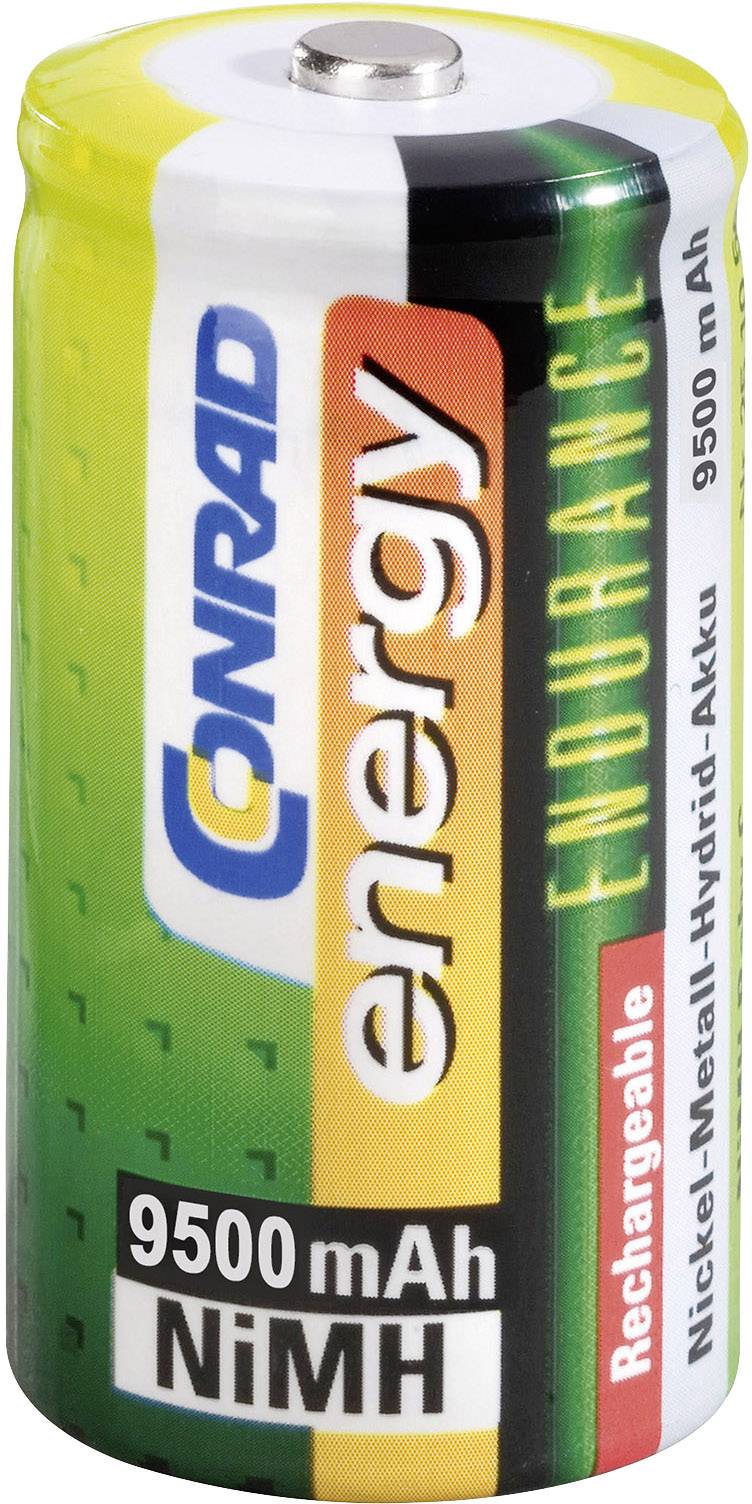Endurance HR20 Mono (D)-Akku NiMH 9500 mAh 1.2V 2St.