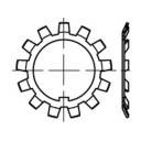 TOOLCRAFT 137803 Sicherungsbleche Innen-Durchmesser: 20 mm Außen-Durchmesser: 36 mm DIN 5406 Stahl