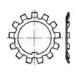 TOOLCRAFT 137823 Sicherungsblech Innen-Durchmesser: 105 mm Außen-Durchmesser: 145 mm DIN 5406 Stahl TOOLCRAFT 137823 Sicherungsblech Innen-Durchmesser: 105 mm Außen-Durchmesser: 145 mm DIN 5406 Stahl