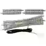 Rokuhan 7297068 Z Gleis (mit Bettung) Doppelkreuzungsweiche, elektrisch 112.8mm 13° 1 Set Rokuhan 7297068 Z Gleis (mit Bettung) Doppelkreuzungsweiche, elektrisch 112.8mm 13° 1 Set