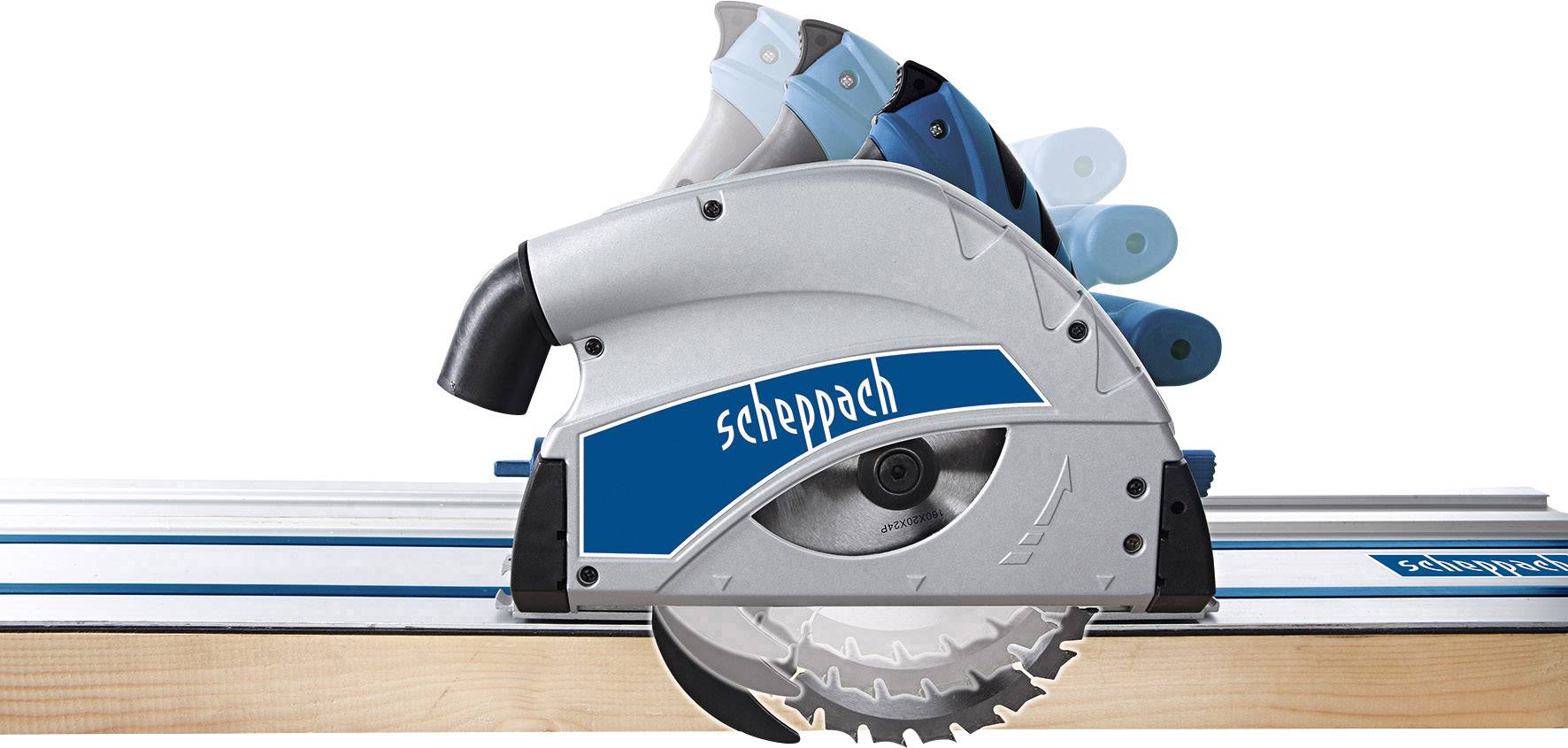 Scheppach PL55 Tauchsäge Schnitttiefe max. (90°) 55 mm 1200 W