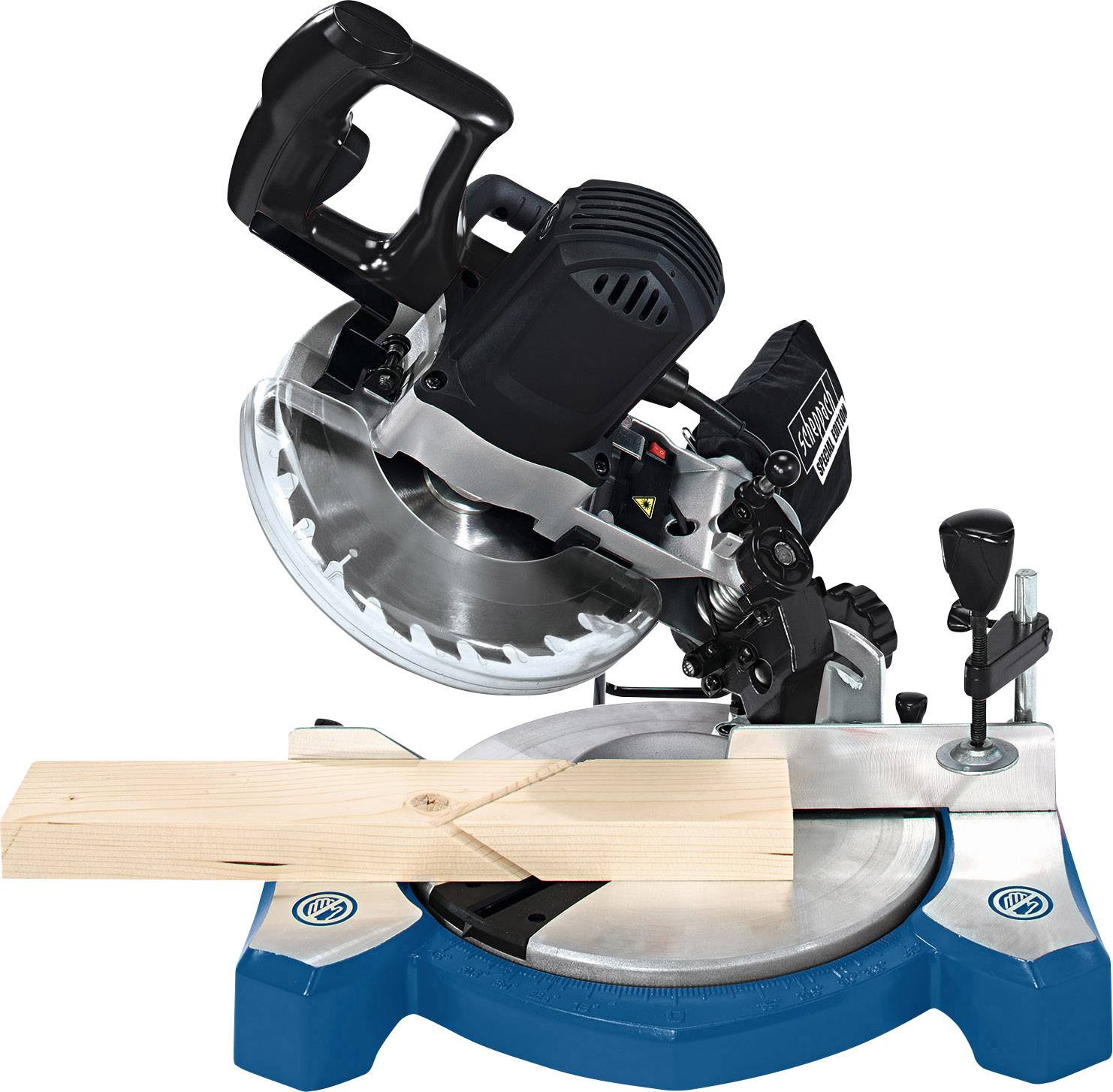 Scheppach HM80L Kapp- und Gehrungssäge 210mm 30mm 1500W