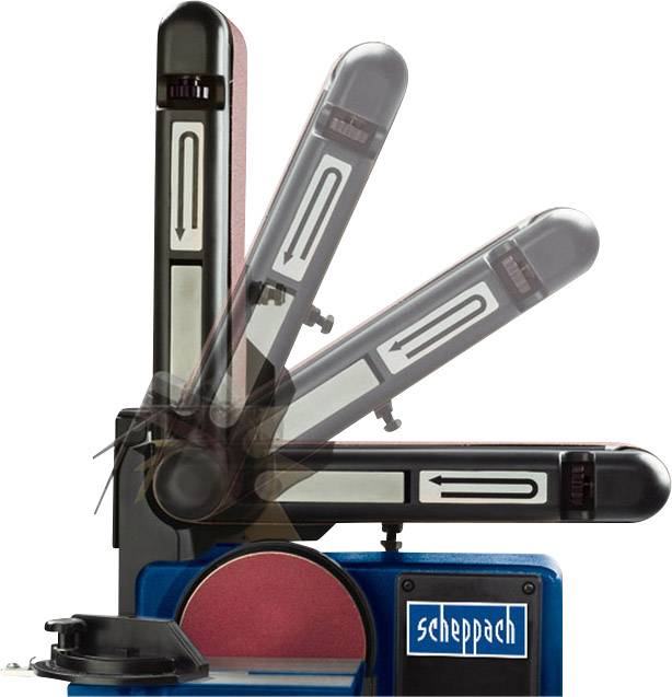 Scheppach BTS800 4903302901 Band- und Tellerschleifer 370 W 150 mm