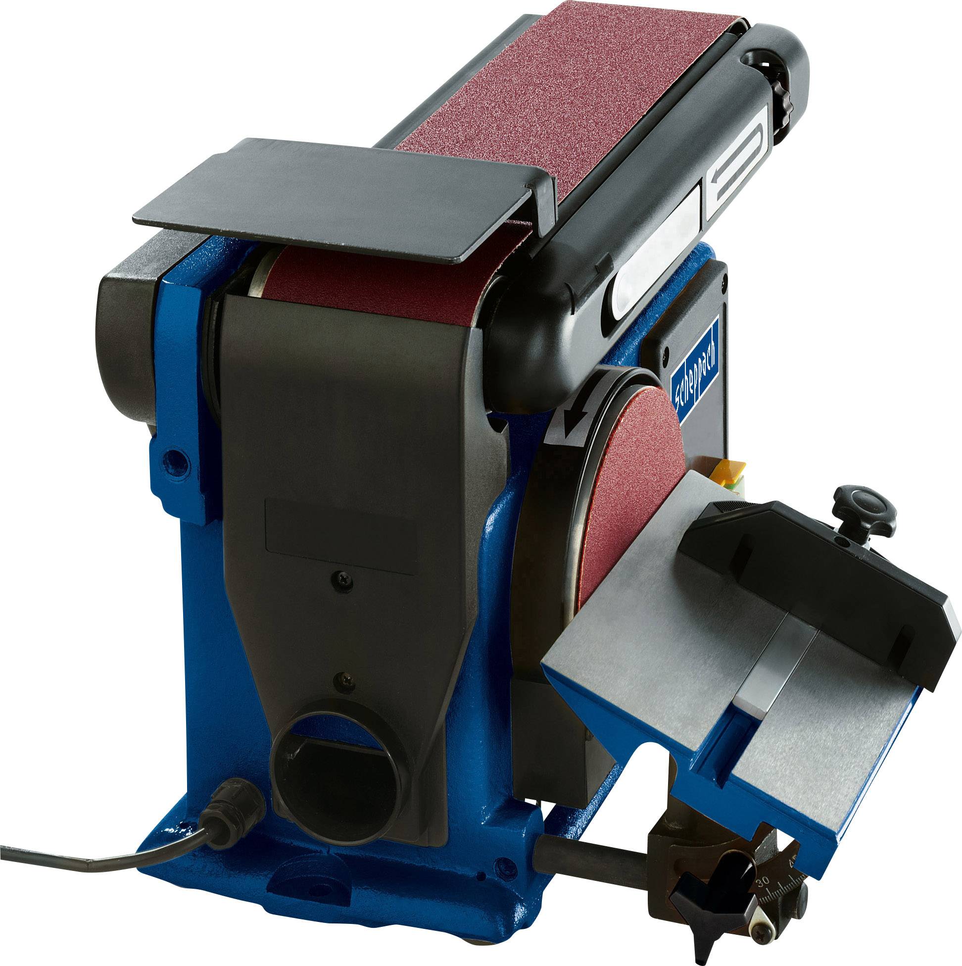 Scheppach BTS800 4903302901 Band- und Tellerschleifer 370 W 150 mm