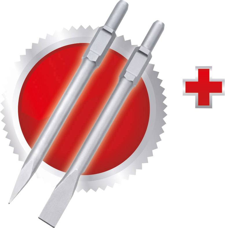 Scheppach AB1600 Sechskantschaft-Abbruchhammer 1600 W 50 J inkl. Koffer, mit Zubehör