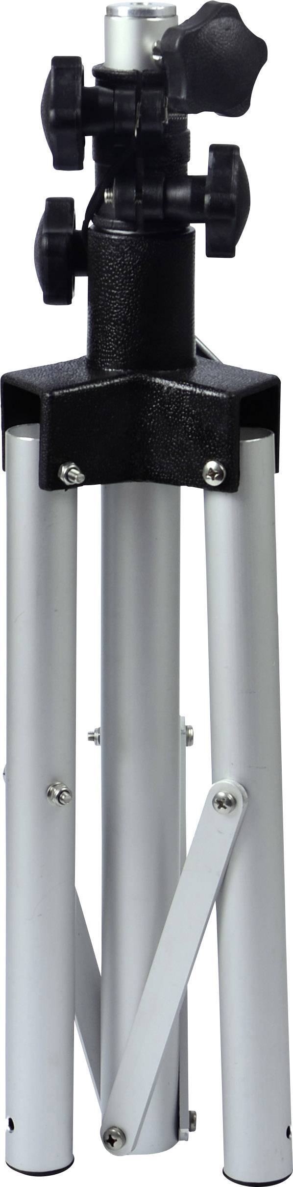 Microelectronic inkl. Tripod Adapter für EasyFind Flat SAT-Standfuß Passend für Spiegelgröße: Ø < 80cm Ausziehbar Silber, Schwarz