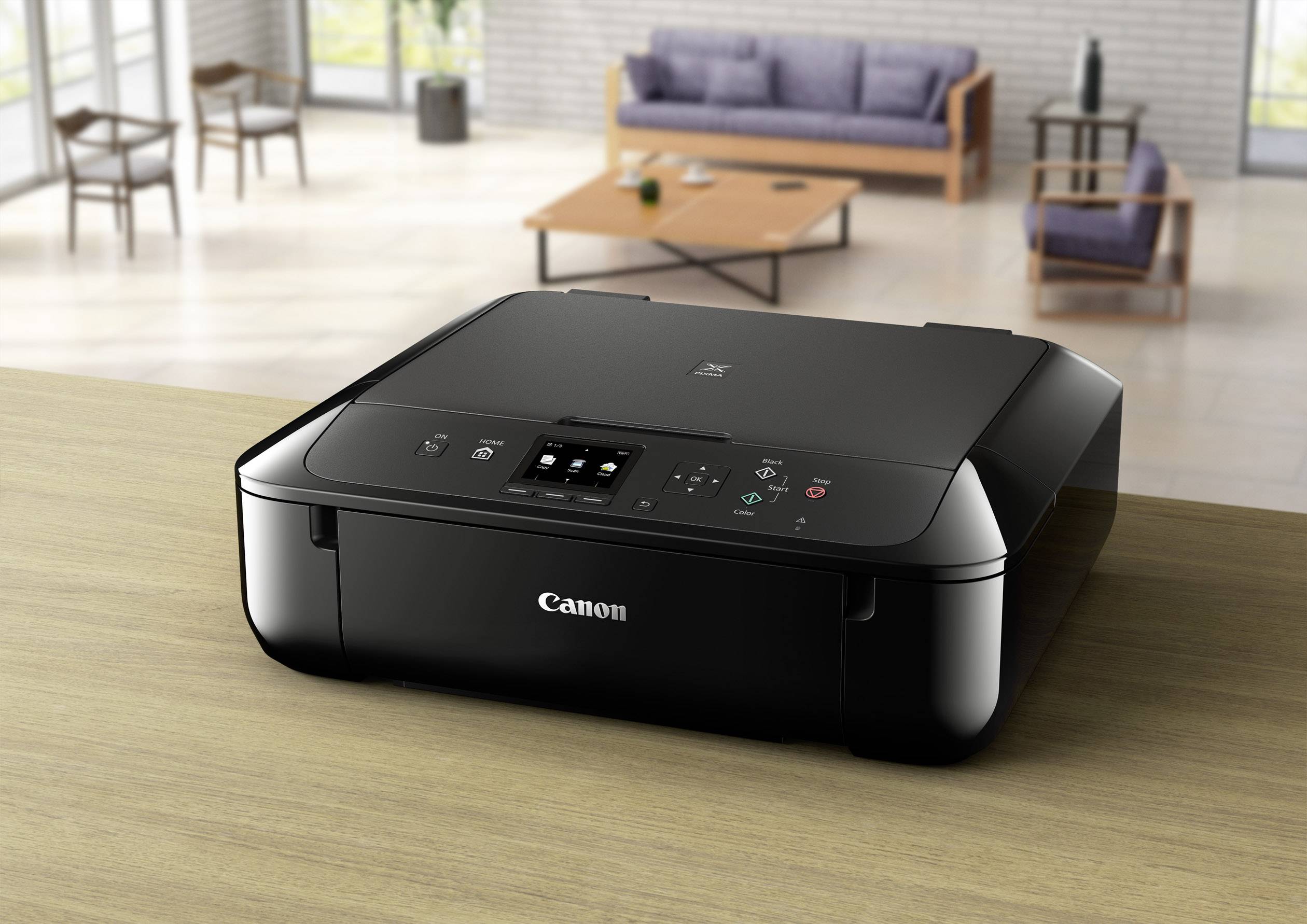 Canon PIXMA MG5750 Farb Tintenstrahl Multifunktionsdrucker A4 Drucker, Scanner, Kopierer WLAN, Duplex