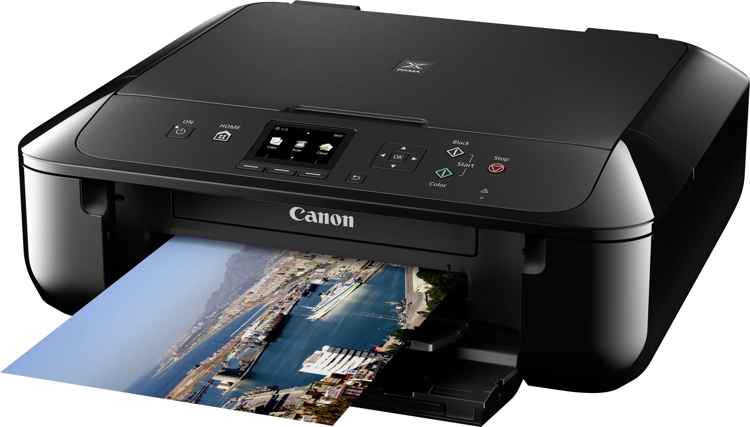 Canon PIXMA MG5750 Farb Tintenstrahl Multifunktionsdrucker A4 Drucker, Scanner, Kopierer WLAN, Duplex