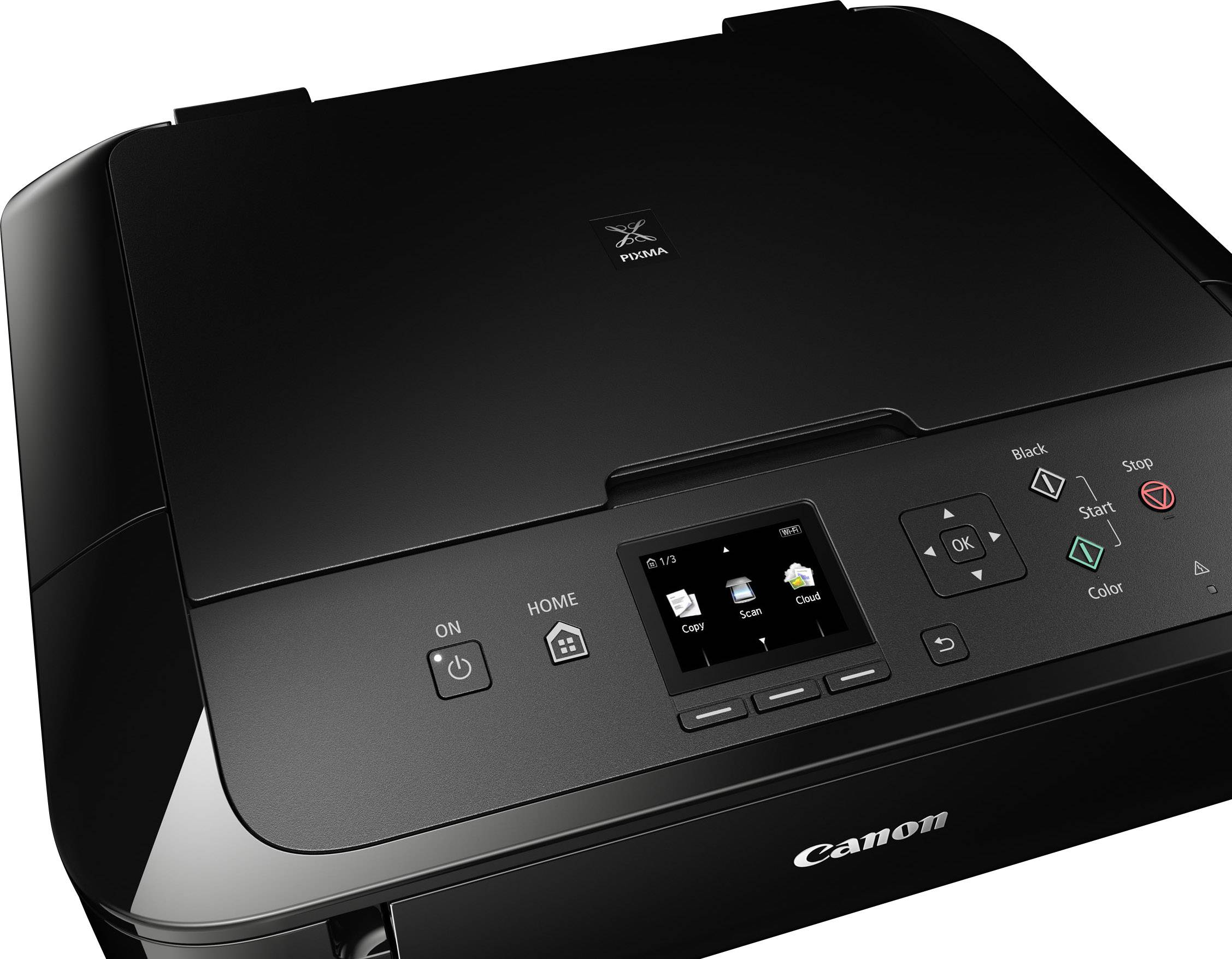 Canon PIXMA MG5750 Multifunktionsdrucker Tintenstrahl Farbe A4 Drucker, Scanner, Kopierer WLAN, Duplex